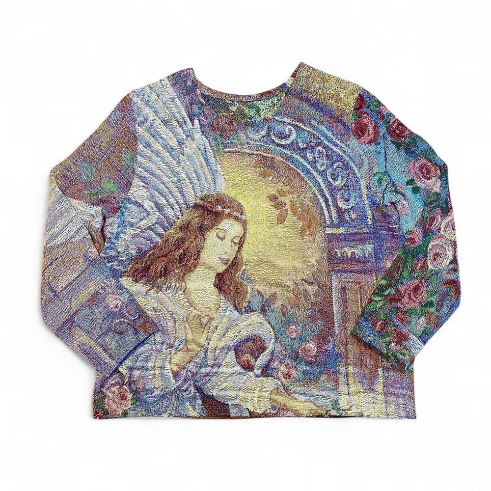 Handmade Tapestry Blanket Sweater